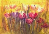 "Tulpen Sommergelb" - Von Carla Frohnapfel